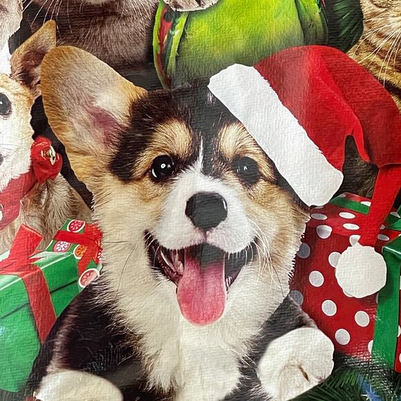 IML Holiday Party Animals Light Up Ugly Christmas Sweatshirt Size Medium - Picture 3 of 6